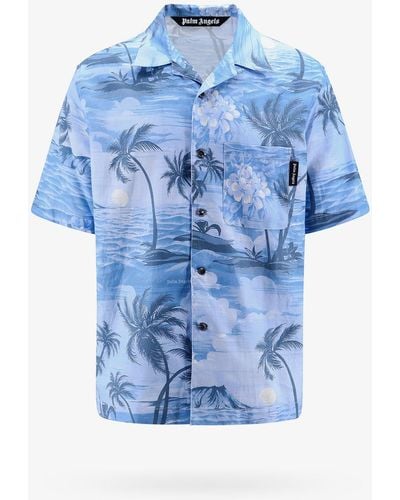 Palm Angels Shirt - Blue