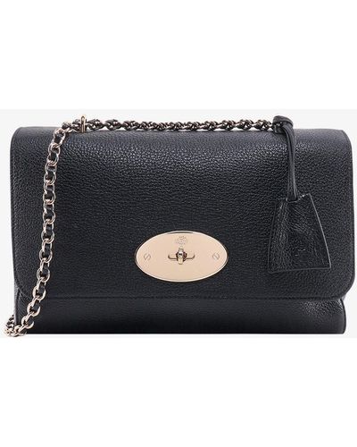 Mulberry Leather Shoulder Bags - Black