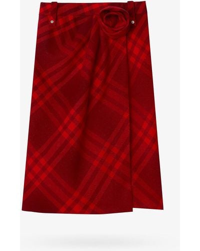 Burberry Skirt - Red