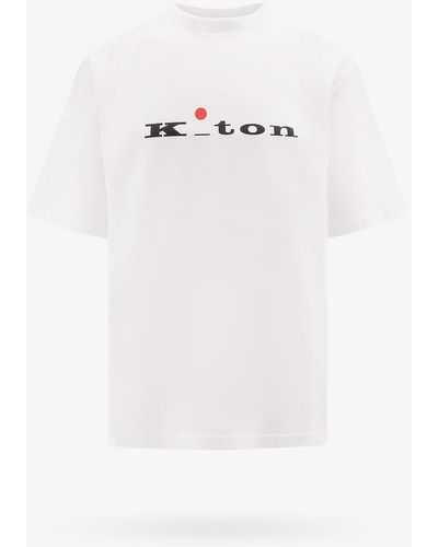 Kiton T-SHIRT - Bianco