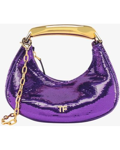 Tom Ford Other Materials Handbag - Purple