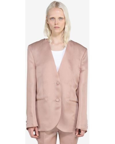 N°21 Silk Blazer - Pink