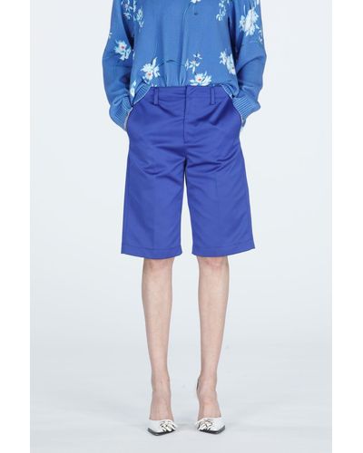 N°21 Shorts chino - Blu