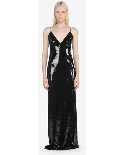 N°21 Sequin Maxi Dress - Black