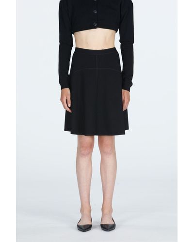 N°21 A-Line Skirt - Noir