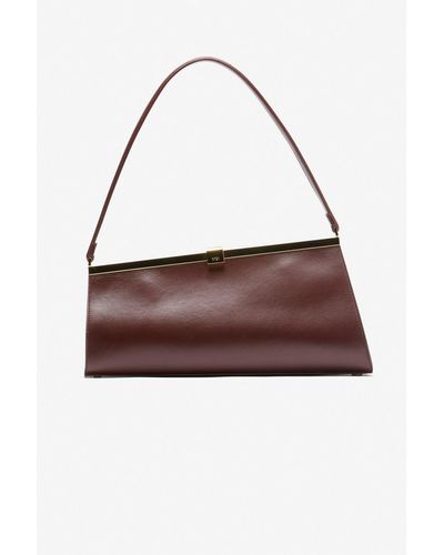 N°21 Jeanne Leather Shoulder Bag - Brown