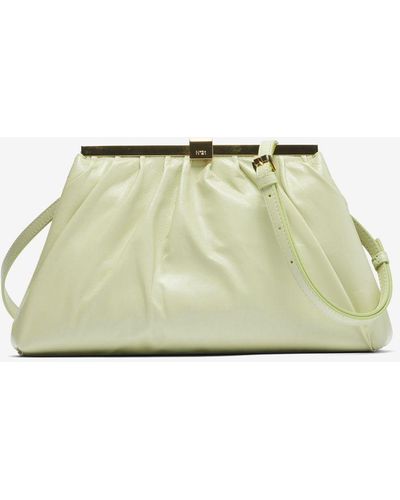 N°21 Puffy Jeanne Leather Shoulder Bag - Green