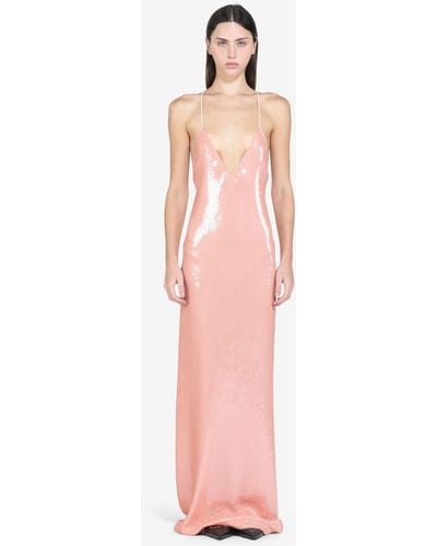 N°21 Sequin Maxi Dress - Pink
