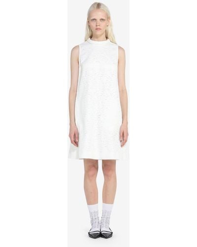 N°21 Lace Mini Dress - White