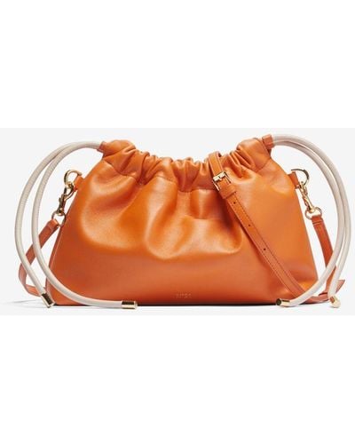 N°21 Eva Leather Crossbody Bag - Orange