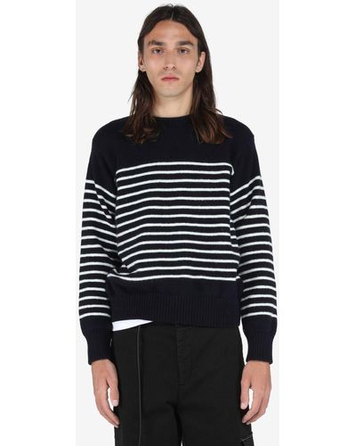 N°21 Striped Sweater - Black