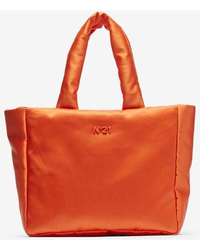N°21 Puffy Shopper - Orange