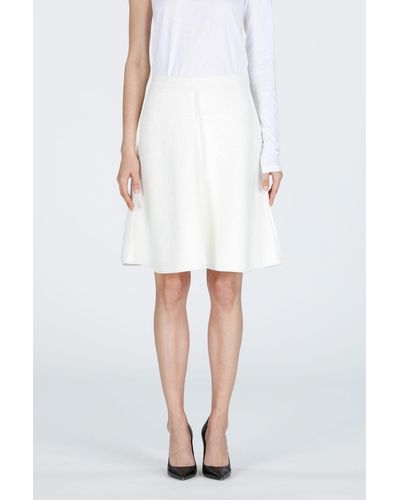 N°21 A-Line Skirt - Blanc