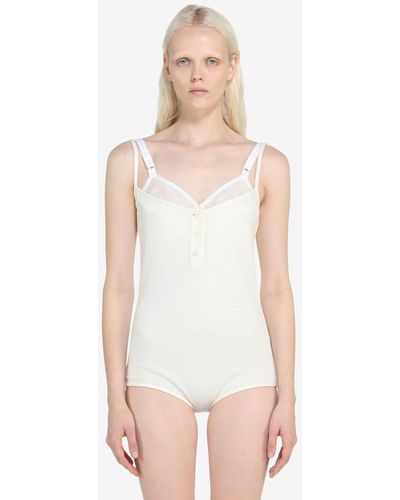 N°21 Sleeveless Bodysuit - White