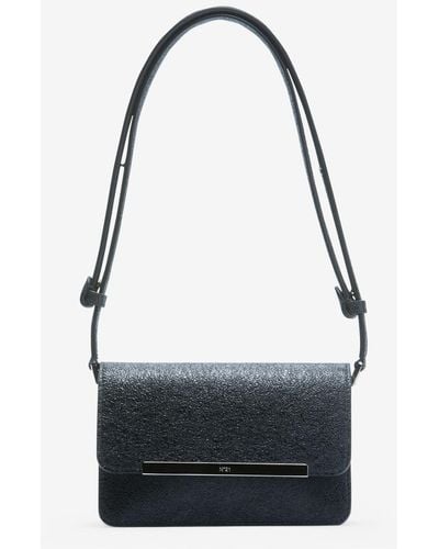 N°21 Mini Edith Volcano Shoulder Bag - Black