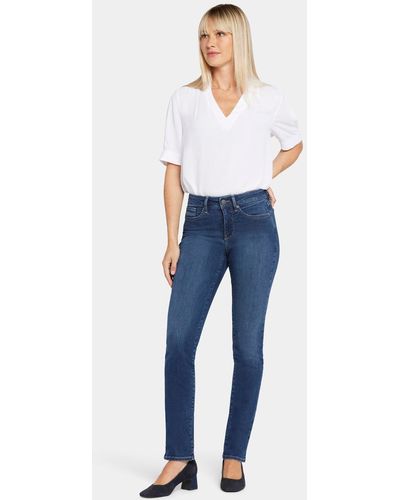 NYDJ Sheri Slim Jeans In Crockett - Blue