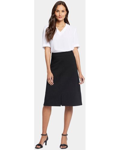 NYDJ A-line Skirt In Black - Multicolor