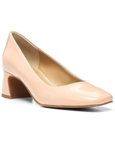 NYDJ Fay Pumps In Dusty Rose - Natural