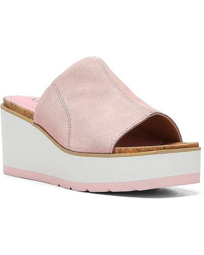 NYDJ Rysa Wedge Sandals In Rose - Pink