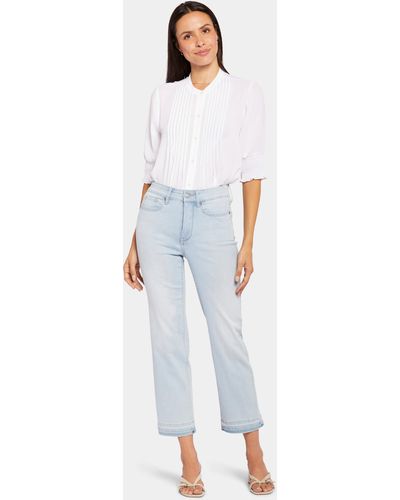 NYDJ Marilyn Straight Ankle Jeans - Blue