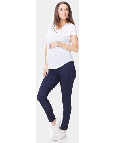 NYDJ Ami Skinny Maternity Jeans In Mabel - Blue