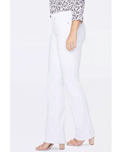 NYDJ Barbara Bootcut Jeans In Optic White
