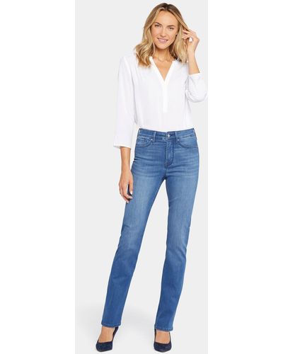 NYDJ Le Silhouette Slim Bootcut Jeans In Amour - Blue