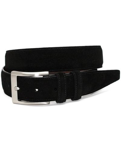 Torino Italian Mini Woven Cotton Stretch Belt - Khaki main image 1