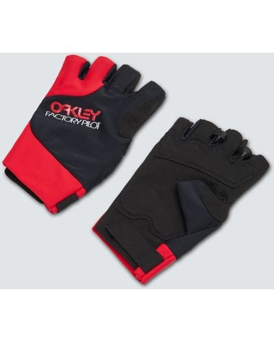 Oakley Factory Pilot Short Mtb Glove - Rot