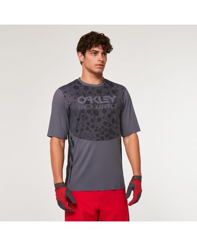 Oakley Maven Rc Ss Jersey - Grey