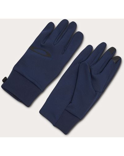 Oakley Latitude Fleece Gloves - Blue