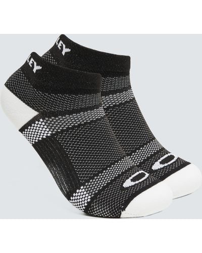 Oakley Ribbed Ellipse Short Socks - Black