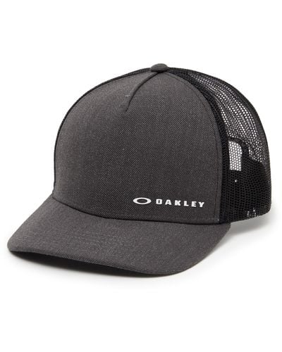 Oakley Grigio Scuro Chalten Cap - Negro