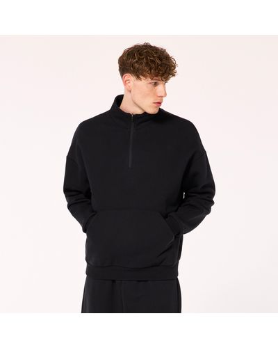 Oakley Soho 1/4 Zip Sweatshirt - Black