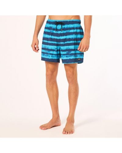 Oakley Blur Stripes Rc 16 Beachshort - Blue