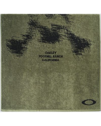 Oakley Scatter Skull Towel - Grün