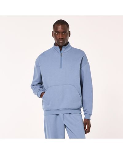 Oakley Soho 1/4 Zip Sweatshirt - Blue