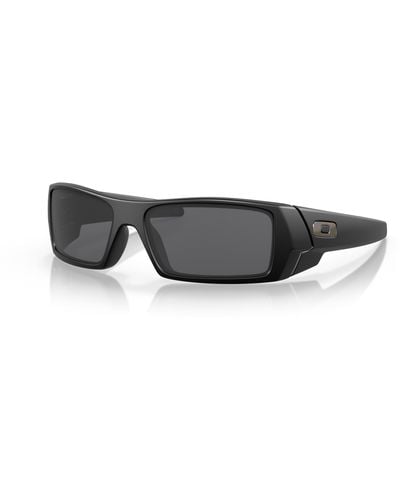 Oakley Gascan Polarized Rectangular Sunglasses - Noir