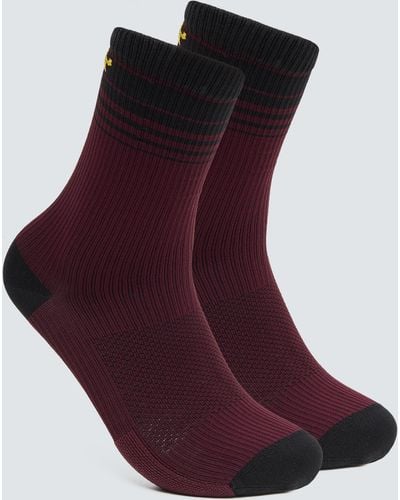Oakley B1b Mtb Long Socks - Rouge