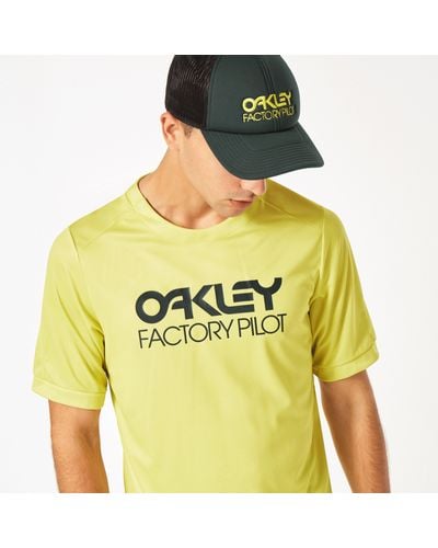 Oakley Factory Pilot Mtb Ss Jersey - Yellow