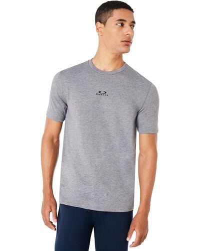 Oakley Bark New Short Sleeve - Grau