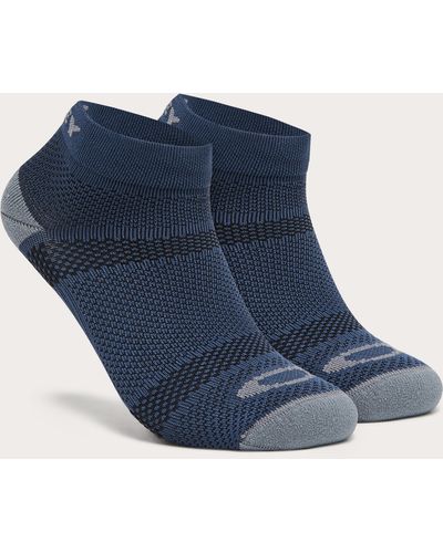 Oakley Ribbed Ellipse Short Socks - Blau