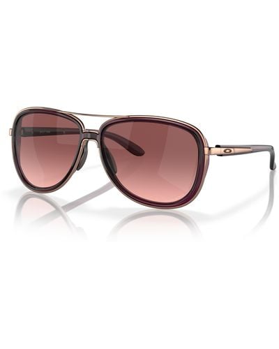 Oakley Crystal Raspberry Split Time Sunglasses - Mehrfarbig