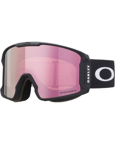 Oakley Line Miner Xm Snow Goggles One Size Matte White ~ Prizm Snow Black Iridium - Noir