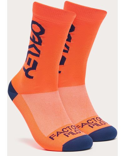 Oakley Factory Pilot Mtb Socks - Arancione