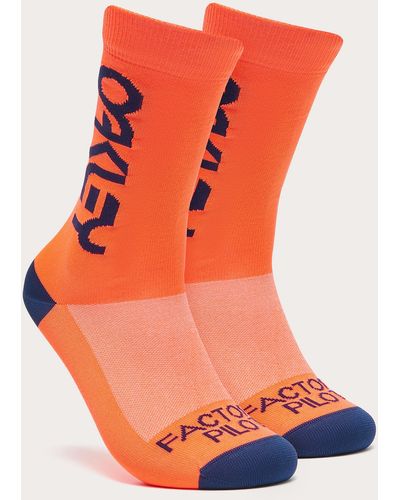 Oakley Factory Pilot Mtb Socks - Naranja