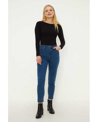 Oasis Lily High Rise Skinny - Blue