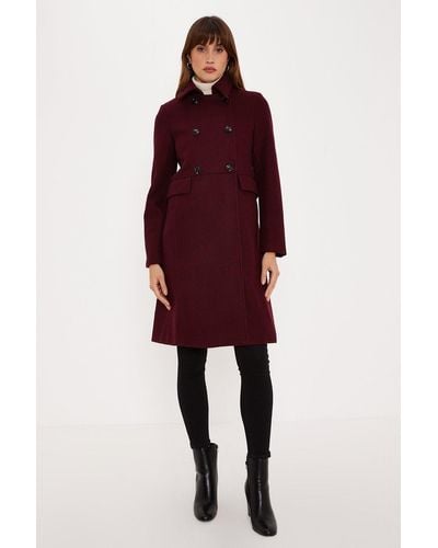 Oasis Smart Dolly Coat - Red