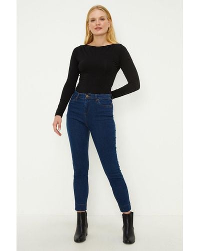 Oasis Lily High Rise Skinny - Blue