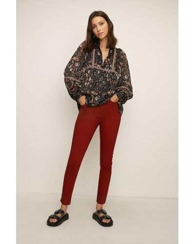 Oasis Lily High Rise Skinny Jean - Multicolour